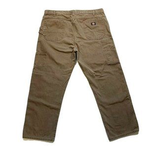 Vintage Dickies Duck Carpenter Jeans 42x30‎ Relaxed Straight Canvas Pants Brown